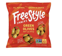 FREESTYLE SNACKS GREEN OLIVES HOT & SPICY 30 GR