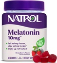 MELATONIN 10 MG 60 GUMMIES STRAWBERRY NATROL