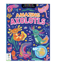 LIBRO PARA COLOREAR AMAZING AXOLOTLS
