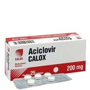 ACICLOVIR 200MG 25 TAB CALOX